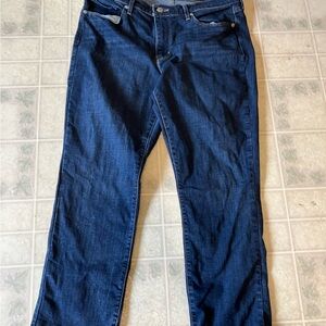Levi's Classic Straight Dark Blue Jeans Size 14